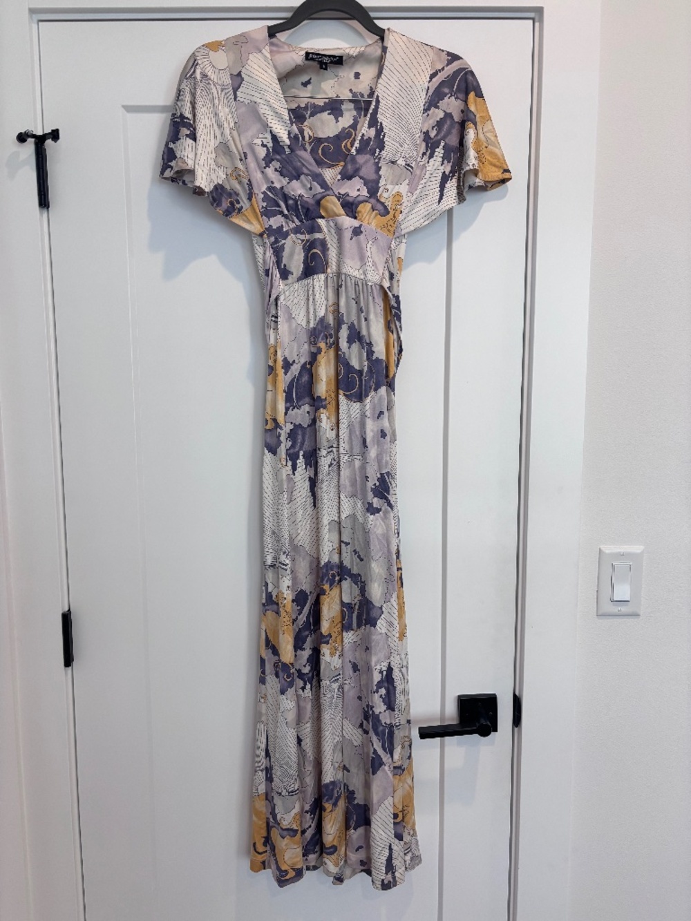 Rare Vintage Betsey Johnson Angel Maxi Dress Size Small